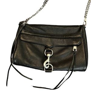 Rebecca Minkoff Black Leather Crossbody Bag